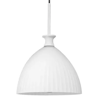 810020 Подвес AGOLA 1х40W E14 ХРОМ/БЕЛЫЙ Lightstar