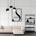 SLE120643-05 Светильник подвесной Черный/Черный E27 5*40W