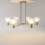 Подвесной светильник Vision E14х6, MOD411PL-06G. TM Maytoni