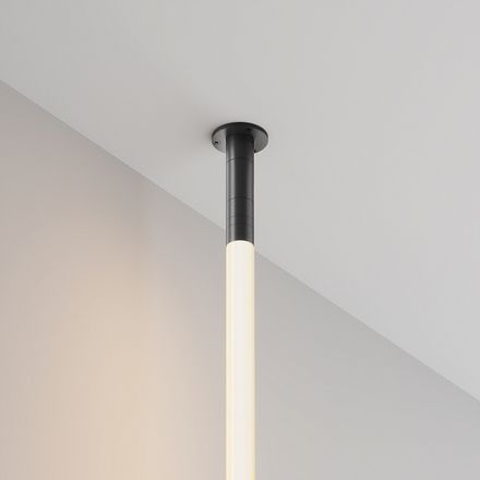 Основание для накладного монтажа системы Shelf с внутренней резьбой с вводом питания, CA023BI-P-B. TM Maytoni