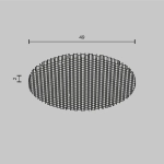 Светофильтр HoneyComb ⌀49мм для Фокус / Focus Led 12Вт, HoneyComb-D47. TM Maytoni