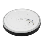 Citilux BOSS CL751451G LED RGB Светильник с пультом Чёрный с Золотом