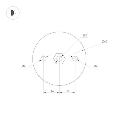 Светильник SP-PICASO-M-TURN-L700-12W Warm3000 (GD, 100 deg, 230V) (Arlight, IP20 Металл, 3 года)