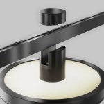Трековый светильник Плато / Plato Flarity 4000K 7Вт 120°, TR152-1-7W4K-B. TM Maytoni