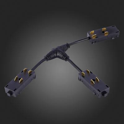 ST015.422.19 T- образный коннектор Skyline 220 ST-Luce Черный