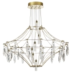 7000/51CL CLASSIC ODL_EX25 069 Потолочный светильник металл/хрусталь/нерж сталь IP20 LED 51W 4000K 220-240V FLAMENCO