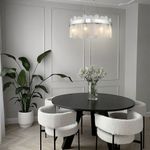 Умная подвесная люстра с фактурным стеклом 333/8