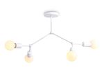 Потолочный светильник в стиле лофт TR8031/4 WH белый E27*4 max 40W D670*440