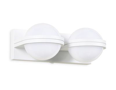 Настенный светодиодный светильник с выключателем FW556/2 SWH белый песок LED 3000K 10W 240*80*138