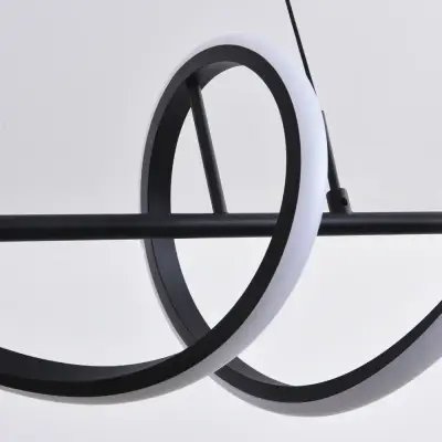 Подвесной светильник Arte Lamp TWISTED A4587SP-30BK, 1хLED