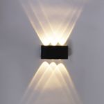 86833-9.2-006KT LED6*1W BK светильник настенный