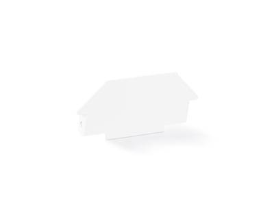 Заглушка для корпуса в натяжной потолок Standard 220V GL7203 WH белый 62*30*1.2 (2шт. в упаковке)