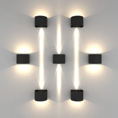 340547 Светильник DALLA 2х3W LED 660LM G ЧЕРНЫЙ 4000K IP65 Lightstar