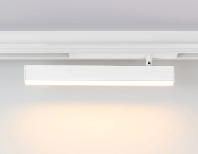 Светильник светодиодный диммируемый для шинопровода Magnetic 220V GL1331 WH белый IP20 18W 3000K-6400K 120° 342*25*112 (Без ПДУ)
