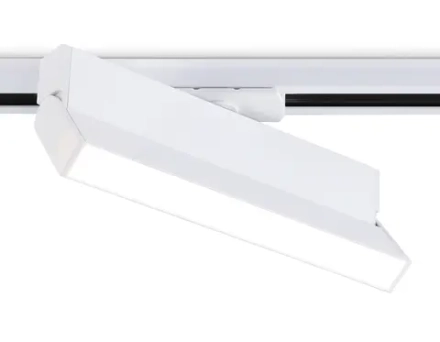 Светильник светодиодный трековый GL6806 WH белый LED 12W 4200K 230*22*87