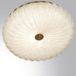 7719/36L PIKO LED SN 40 Светильник металл/стекло/прозрачный/золотой LED 36Вт 3000-6500K D300 IP20 пульт ДУ TESORO