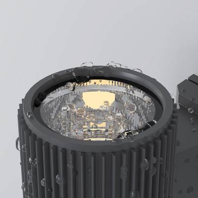 Настенный светильник (бра) Rando E27х1, IP54, O419WL-01GR. TM Maytoni