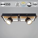 19560-0.3-2+2 BK+WOOD светильник потолочный