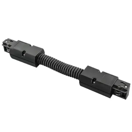 504157 Соединитель трековый трехфазный BARRA регулируемый гибкий ЧЕРНЫЙ Lightstar