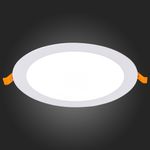 ST209.548.15 Св-к встр. Белый LED 1*15W 4000K 1 080Lm Ra80 110° IP20 D190xH8 90-265V