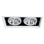 Карданный светильник Arte Lamp MERGA A8450PL-2WH, 2хLED