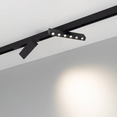 Светильник MAG-DOTS-FOLD-25-S200-6W Day4000 (BK, 30 deg, 24V) (Arlight, IP20 Металл, 5 лет)