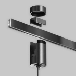 Трековый подвесой светильник Фокус / Focus Led Flarity 3000K 5Вт 30°, TR155-1-5W3K-B. TM Maytoni