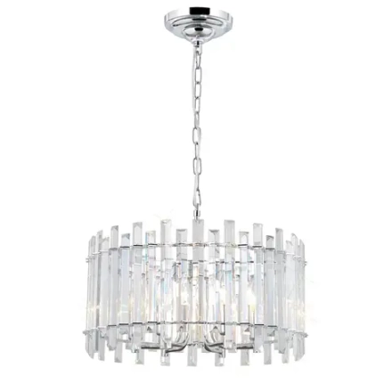 Citilux Ингвар CL334161 Люстра подвесная хрустальная Хром
