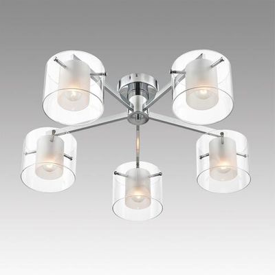 8261/5C MODERNI LN26 металл/стекло, хром/прозрачный Люстра потолочная E14 5*40W 220V VERDI