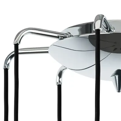 807083 Подвес PUNTO 8х25W G9 chrome + champagne Lightstar