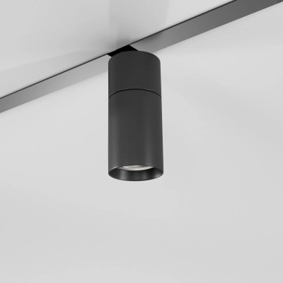Slim Magnetic Трековый светильник R01 6W 4200K черный 85011/01