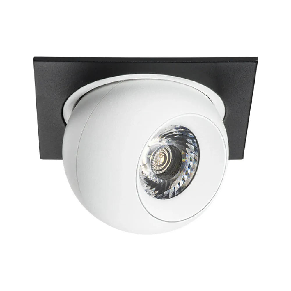 i51762 Светильник INTERO LED 9W 850LM 24G ЧЕРНЫЙ/БЕЛЫЙ 3000K (217517+217062)