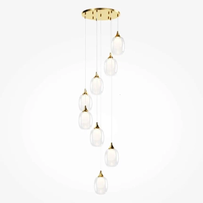 Подвесной светильник Аура / Aura E14х8, MOD016PL-08BS1. TM Maytoni