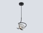 Светильник подвесной LH15001 BK/SM черный/дымчатый G9 max 40W D190*1400
