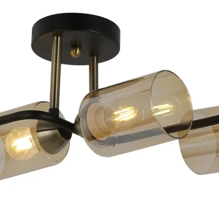 IL8148-6COU-79 BK BR Bice светильник потолочный ILLUMICO, E27х6