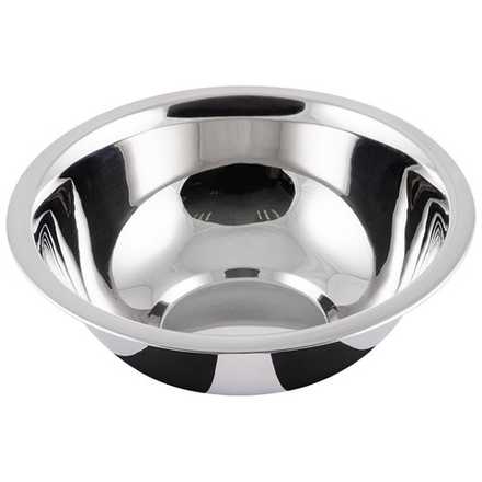 Миска Bowl-Roll-15, объем 600 мл из нержавеющей стали, зеркальная полировка, диа 15,7 см