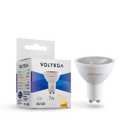 Светодиодная лампа Simple MR16 7W 3000K 38° GU10, 7253. TM Maytoni