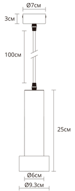 Точечный подвесной светильник ARTE LAMP RAN A3147SP-1PB, 1хGU10