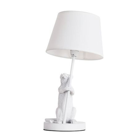 Декоративная настольная лампа Arte Lamp GUSTAV A4420LT-1WH, 1хE14