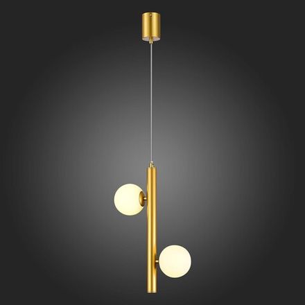 SL1185.203.02 Подвес ST-Luce Золотистый/Белый G9 2*5W