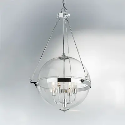 816044 Люстра MODENA 4х40W E14 ХРОМ/ПРОЗРАЧНЫЙ Lightstar