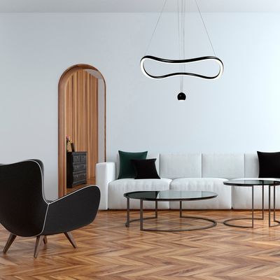 SL6209.403.35 Светильник подвесной ST-Luce Черный/Черный, Белый LED 1*35W 3000K