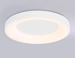 Потолочный светодиодный светильник FZ1401 WH белый IP20 48W 3000K-6500K D500*50 (ПДУ ИК)
