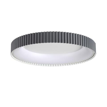 7765/56L AVRA LED SN 576 Светильник металл/белый/серый LED 56Вт 3000/4000/6000K D500 IP43 ССТ SHARMEL
