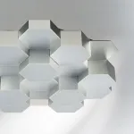 750162 Люстра потол FAVO LED-80W 3840LM Silver 3000K Lightstar