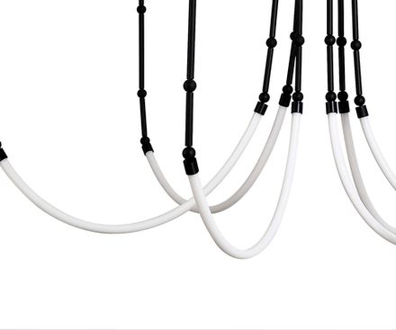 08060-6A,19 Люстра Бофорт черный d150 h160 Led 100W (4000K)