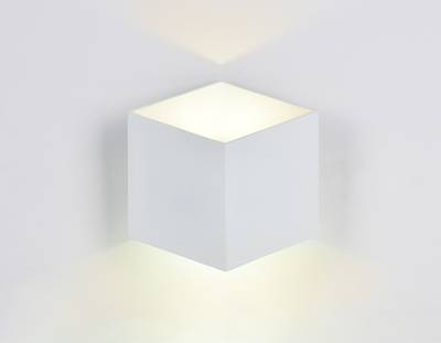 Настенный светодиодный светильник FW139 WH/S белый/песок LED 4200K 10W 170*150*90