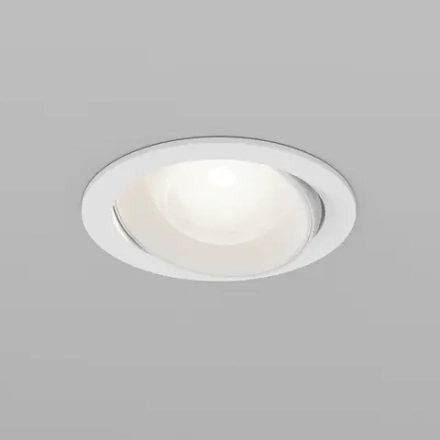 Встраиваемый светильник Линза / Lens 12 Вт 4000 К 70° IP44, DL105-12W4K-W. TM Maytoni