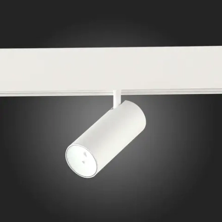 ST375.506.07 Магнитный трековый светильник SMART Белый LED 1*7W 2700K-6500K 630Lm Ra90 36° IP20 L100xW45xH85 48V