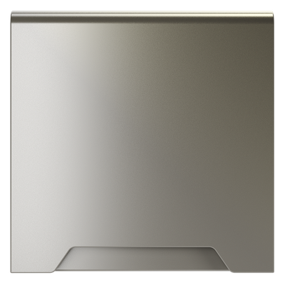 VLS000804 Накладка для розетки с заземлением, защитными шторками и крышкой, S70 (шелк). (ТМ Maytoni)